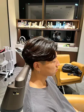 ショート パーマ メンズ カキモトアームズ所属・AYA ✩.*˚のヘアスタイル