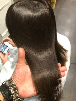 ロング 【レイヤーカット】 【髪質改善】山中優のヘアスタイル