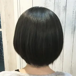 ミディアム カラー パーマ 金崎 新吾のヘアスタイル