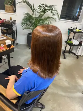 ミディアム 鳥本かりん ／メンズモデル募集のヘアスタイル