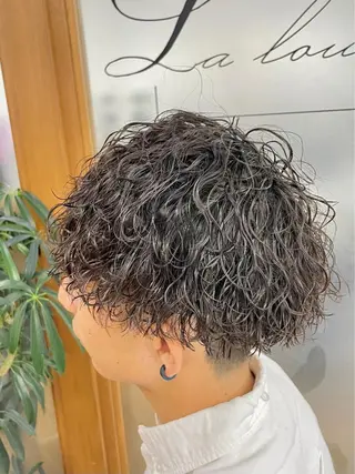パーマ メンズ 立川メンズパーマ職人 小泉文人のヘアスタイル