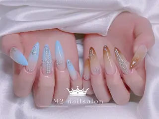ネイル 長さだし専門店 M2 rikaのネイルデザイン