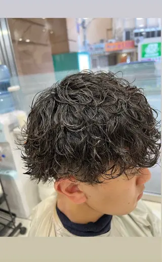 パーマ メンズ 齊藤輝/ メンズパーマ/大宮のヘアスタイル