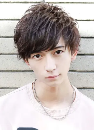 ショート カラー メンズ sherry所属・佐伯 りょうのヘアスタイル
