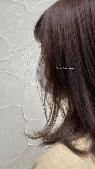 ミディアム パーマ/名古屋パーマ / コデラ ナナホのヘアスタイル