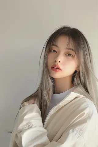 セミロング カラー lana hair 新宿/髪質改善/韓国のヘアスタイル