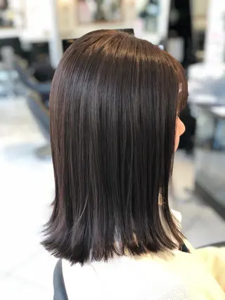 ミディアム カラー 斉藤 翔平のヘアスタイル