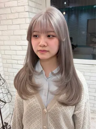 ロング ブリーチなし/ レイヤー🌿runaのヘアスタイル