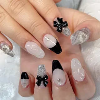 ロング 💜MIYA nail川崎店のネイルデザイン