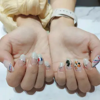 ネイル あ きのネイルデザイン