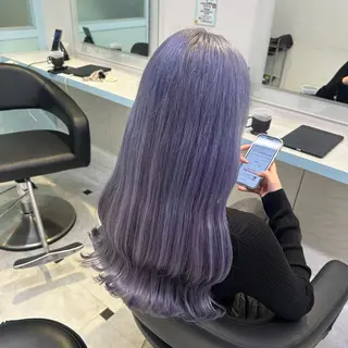 ロング カラー 暖色🩷透明感カラー ♡Maika♡のヘアスタイル