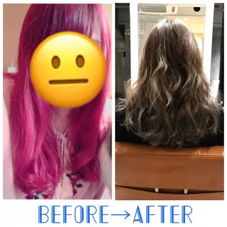 カラー 縮毛矯正＆髪質改善特化型サロン所属・髪質改善＆縮毛矯正 三上大地のヘアスタイル