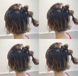 ミディアム ヘアアレンジ 髪質改善period.所属・いしかわまい🎀 髪質改善特価サロンのヘアスタイル