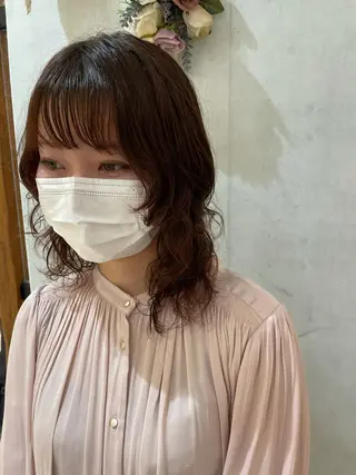 ロング パーマ 🩵ANELA東口 齋藤琴音💚のマツエク・マツパデザイン