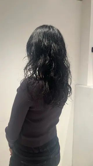 パーマ Nary裏寺所属・Yuuna 京都美容室のヘアスタイル