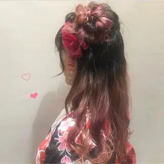 ミディアム カラー パーマ ヘアアレンジ apish aoyama所属・武 愛子の眉毛・アイブロウイメージ