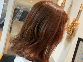 ミディアム カラー SOYON 🤍CHIZU🤍.のヘアスタイル