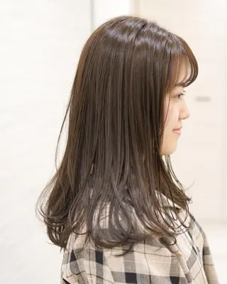 ロング カラー 斉藤 貴也のヘアスタイル