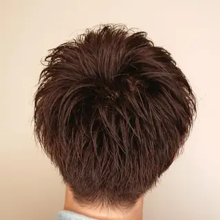 メンズ カラー パーマ ヘアアレンジ ブリーチ/ヘアケア/ 艶髪/イギチハルのヘアスタイル