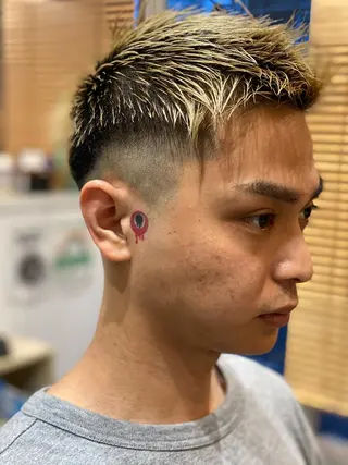 ショート BARBER ellenのヘアスタイル