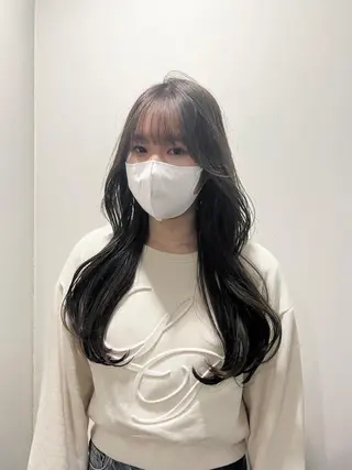 ロング 店長/レイヤーカット /大東悠生のヘアスタイル