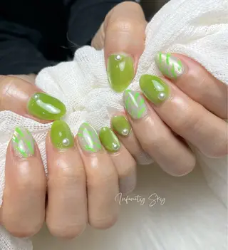 ネイル infinity skyのネイルデザイン