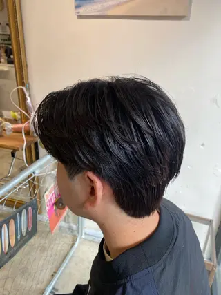 パーマ メンズ 🌴パーマオタク🌴 長谷川　諒佑🌈のヘアスタイル