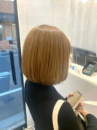 ボブ/美髪矯正 /佐藤　奈巳のヘアスタイル