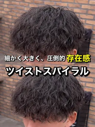 パーマ メンズ パーマ特化/ MANARUのヘアスタイル
