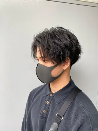 メンズ 川崎1メンズパーマ師 🌀岩﨑弘成🌀のヘアスタイル