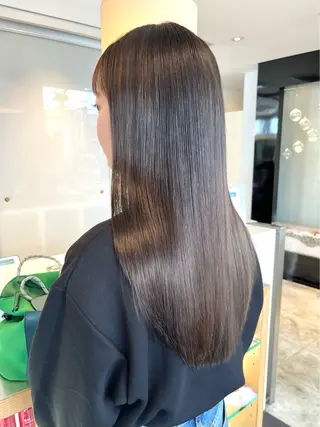 ロング 村本 千優のヘアスタイル