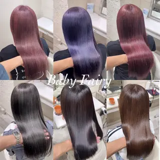 ロング カラー カラー特化美容師 なかもと たつひろのヘアスタイル