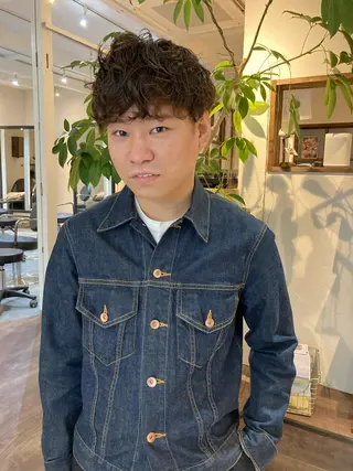 メンズ 金田 夏野のヘアスタイル