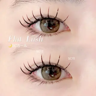 マツエク・マツパ まつ毛エクステモデル SHOKO🎀のマツエク・マツパデザイン