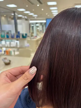 カラー 🎀暖色カラー/透明 感カラー/ひな🎀のヘアスタイル