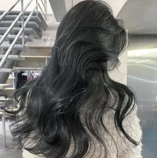 ロング 韓国特化🇰🇷 エクステのヘアスタイル