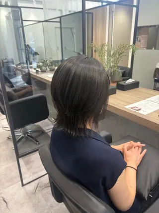 ミディアム Nail &Beauty by UNO伊勢原所属・COCO .のヘアスタイル