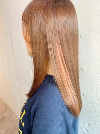 セミロング カラー 💛丁寧さNo.🥇 🧸片山智裕💛のヘアスタイル