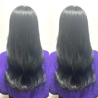 ロング レイヤーカット✂️ 若葉のヘアスタイル
