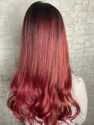 ロング カラー 船津武俊 フナツタケトシのヘアスタイル