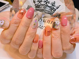 ネイル 長さだし専門店 M2　rikaのネイルデザイン