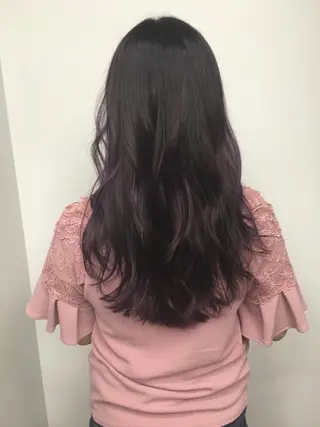 セミロング カラー Fill @のヘアスタイル