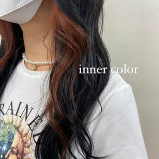 ロング カラー MEI🎀垢抜けカラ ー🎀韓国styleのヘアスタイル