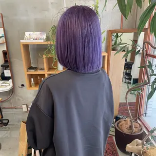 ミディアム カリン/ カット・ブリーチのヘアスタイル