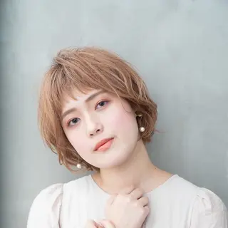 ショート 深夜まで営業中‼️ レム髪質改善のヘアスタイル