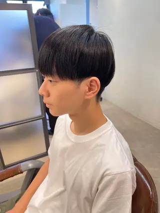 メンズ 女性理容師 さちのヘアスタイル