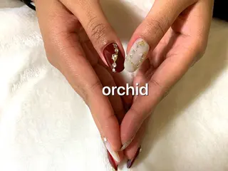 ネイル orchid ♡オーキッドのネイルデザイン