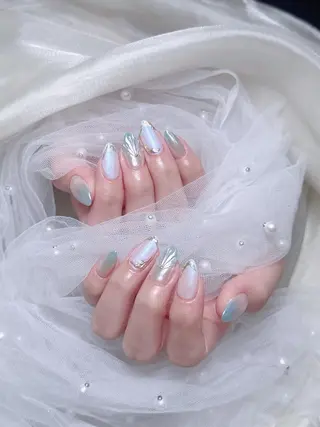 ネイル 🎀も ものネイルデザイン