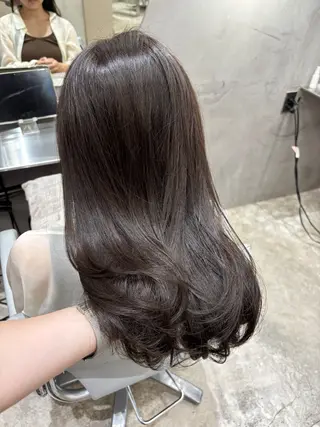 ミディアム コトネ🫧 韓国風レイヤーカットのヘアスタイル