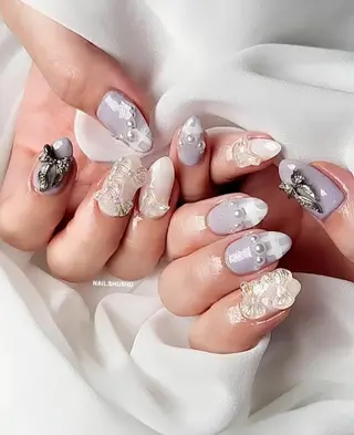 ネイル 3dパーツ/流行り 👧shushu❤️のネイルデザイン